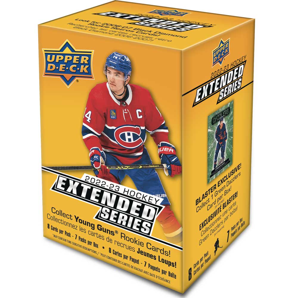 2022-23 Upper Deck Extended Series Blaster - Sports Cards Norge