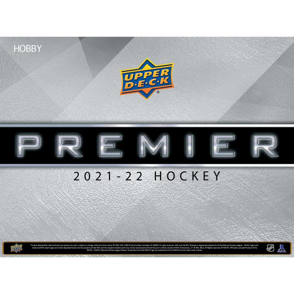 2021-22 Upper Deck NHL Premier Hobby - Sports Cards Norge