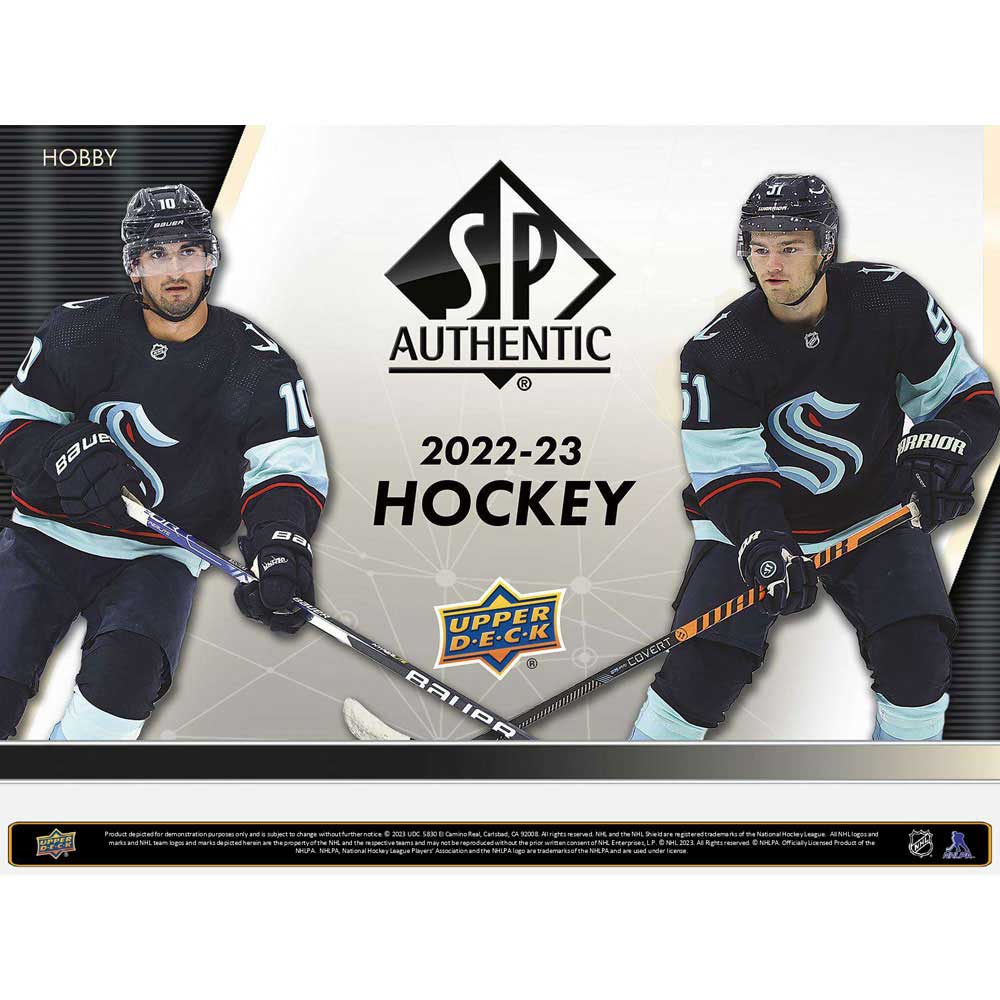 2022-23 Upper Deck NHL SP Authentic Hobby - Sports Cards Norge