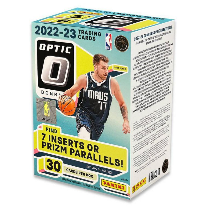 2022-23 Panini Donruss Optic Basketball Blaster Box - Sports Cards Norge