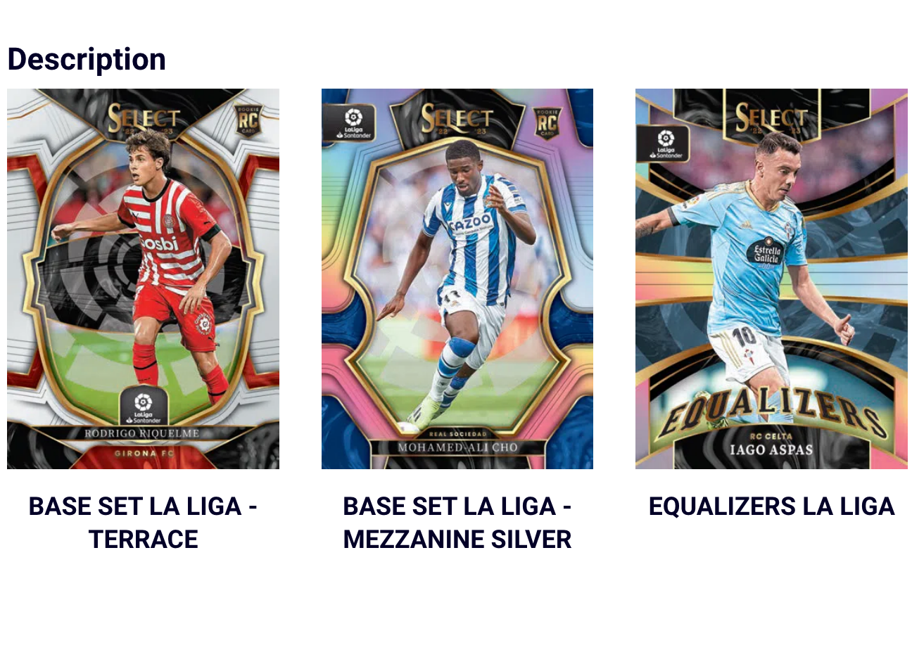 2022-23 Panini Select La Liga Soccer Blaster Box - Sports Cards Norge