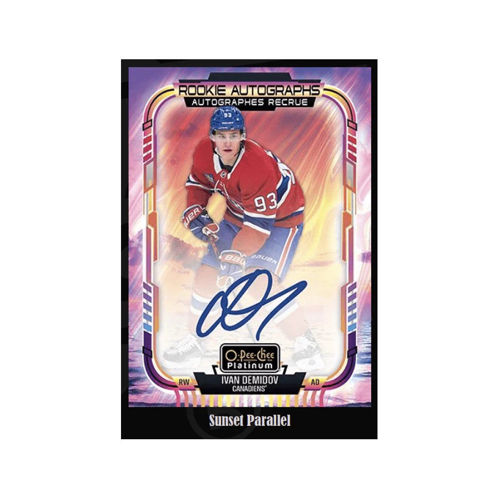2025-26 Upper Deck NHL O-Pee-Chee Platinum Hobby