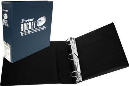 Ultra Pro Album 3" Hockey Blue - Sports Cards Norge