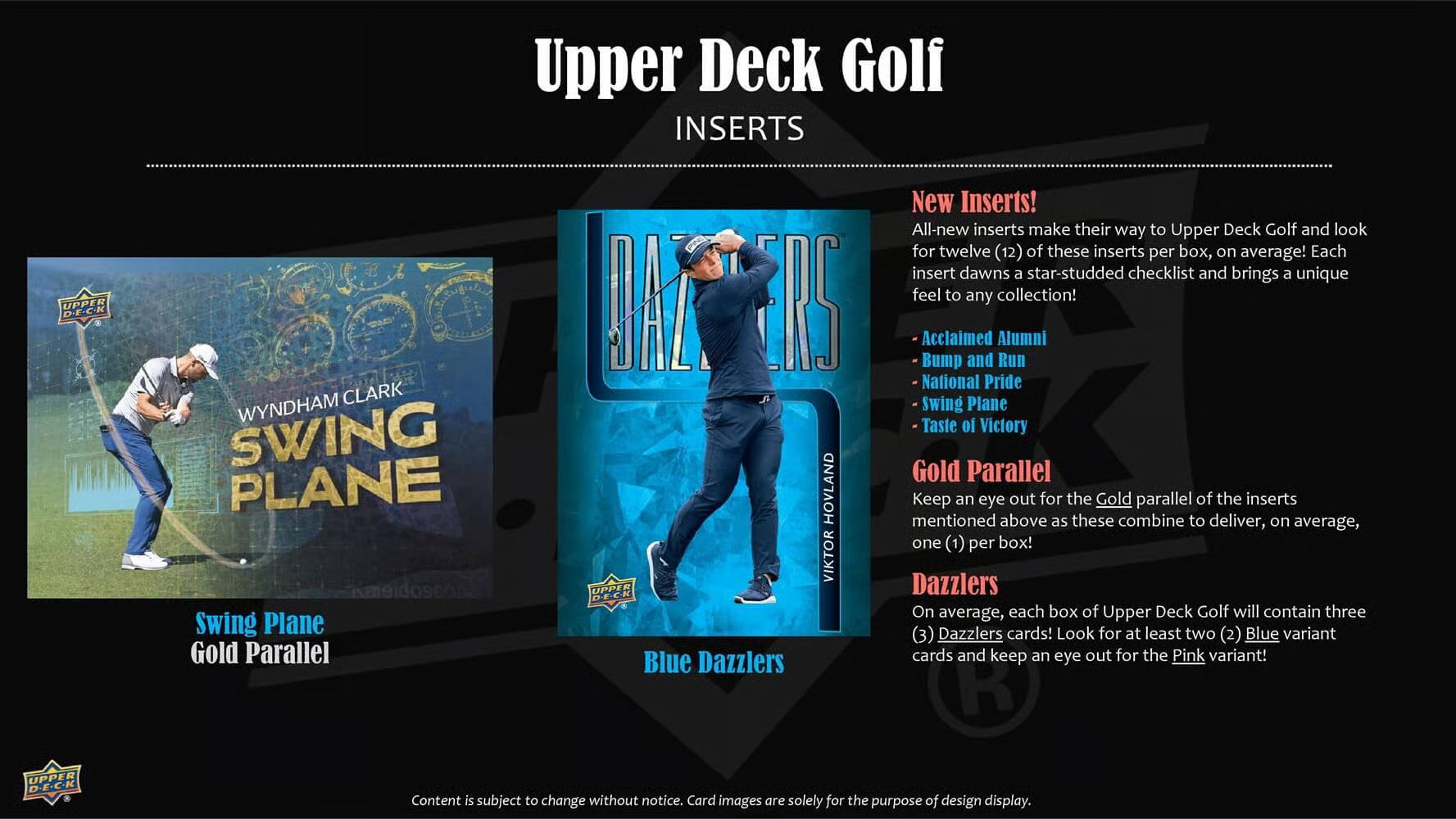 2026 Upper Deck Golf Hobby Box - Sports Cards Norge