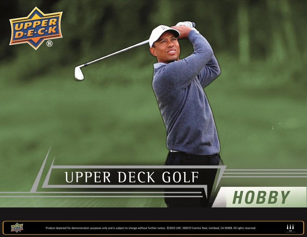 2024 Upper Deck Golf Hobby Box - Sports Cards Norge