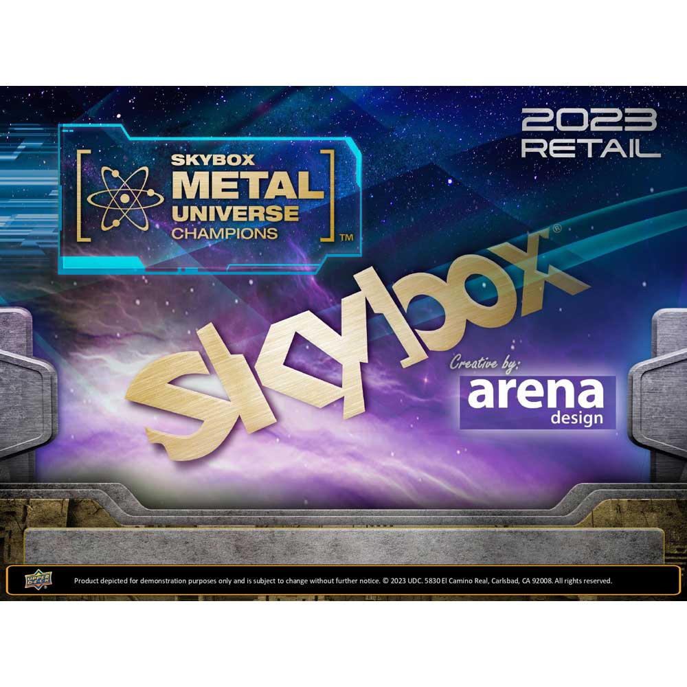 2023 Upper Deck Skybox Metal Universe Champions Blaster - Sports Cards Norge