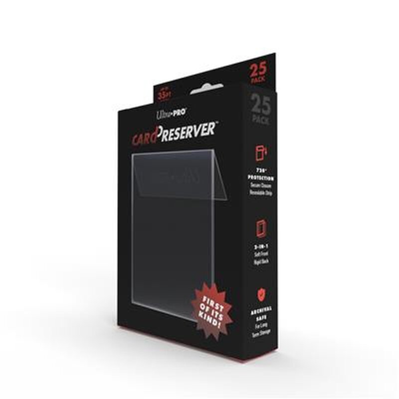 Card Preserver 25ct Sleeve with rigid backing - Sports Cards Norge