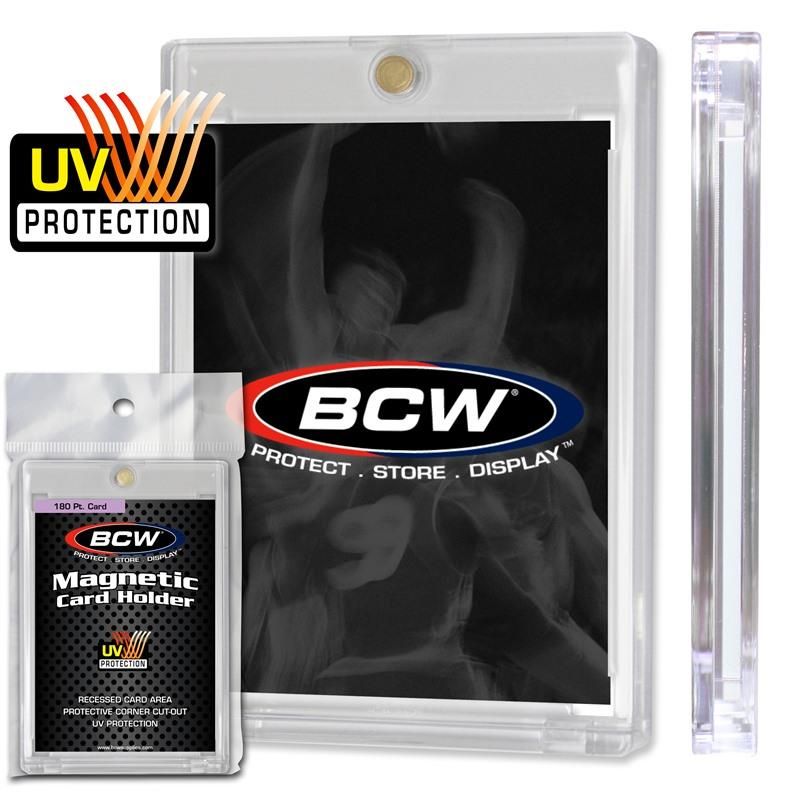 BCW One-Touch (180pt) Clear Ramme - Sports Cards Norge