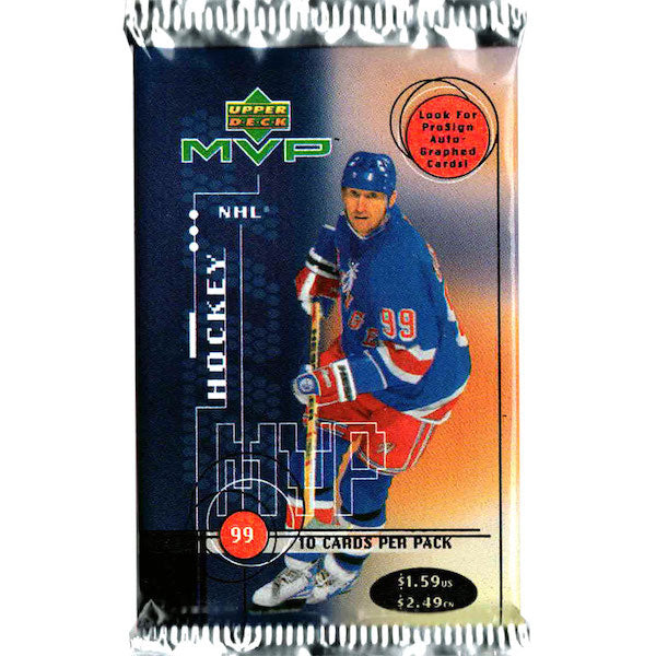 1998-99 Upper Deck MVP Retail Hockey - Sports Cards Norge