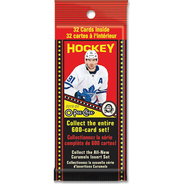 2019-20 Upper Deck NHL O-Pee-Chee Fat Pack - Sports Cards Norge