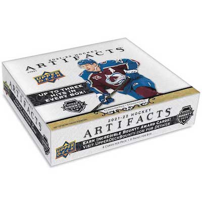 2021-22 Upper Deck NHL Artifacts Hobby - Sports Cards Norge