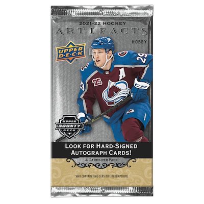 2021-22 Upper Deck NHL Artifacts Hobby - Sports Cards Norge