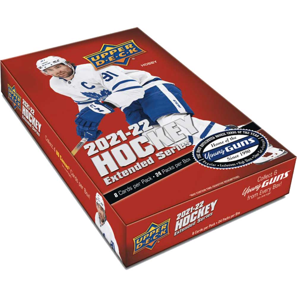 2021-22 Upper Deck Extended Series Hockey Hobby - Sports Cards Norge