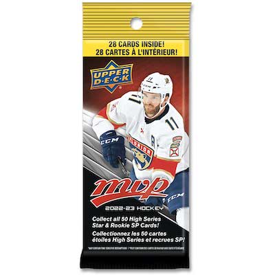 2022-23 Upper Deck NHL MVP Fat Pack - Sports Cards Norge