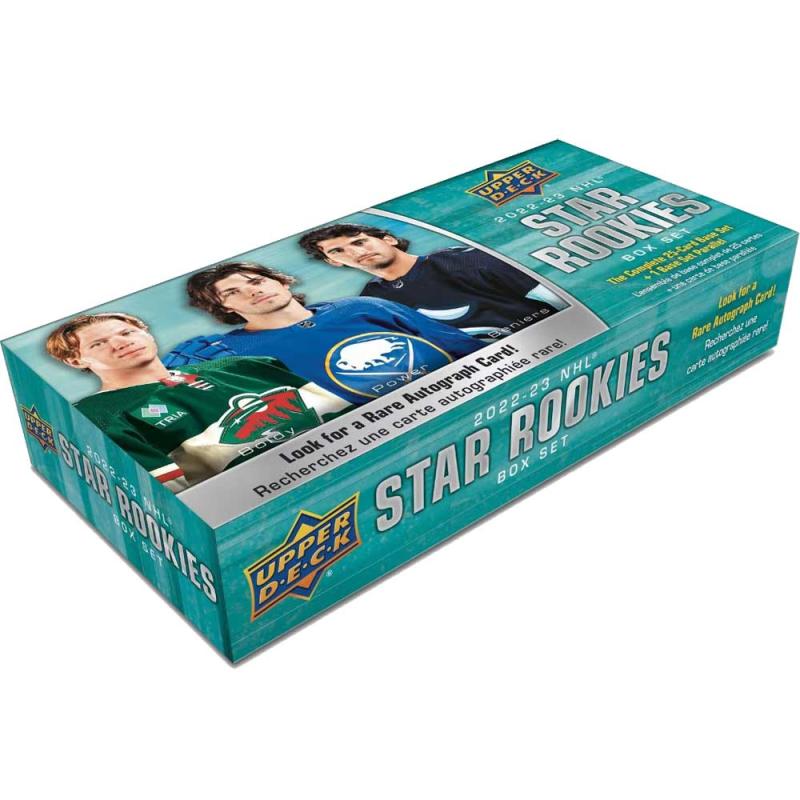 2022-23 Upper Deck NHL Star Rookies Box Set - Sports Cards Norge