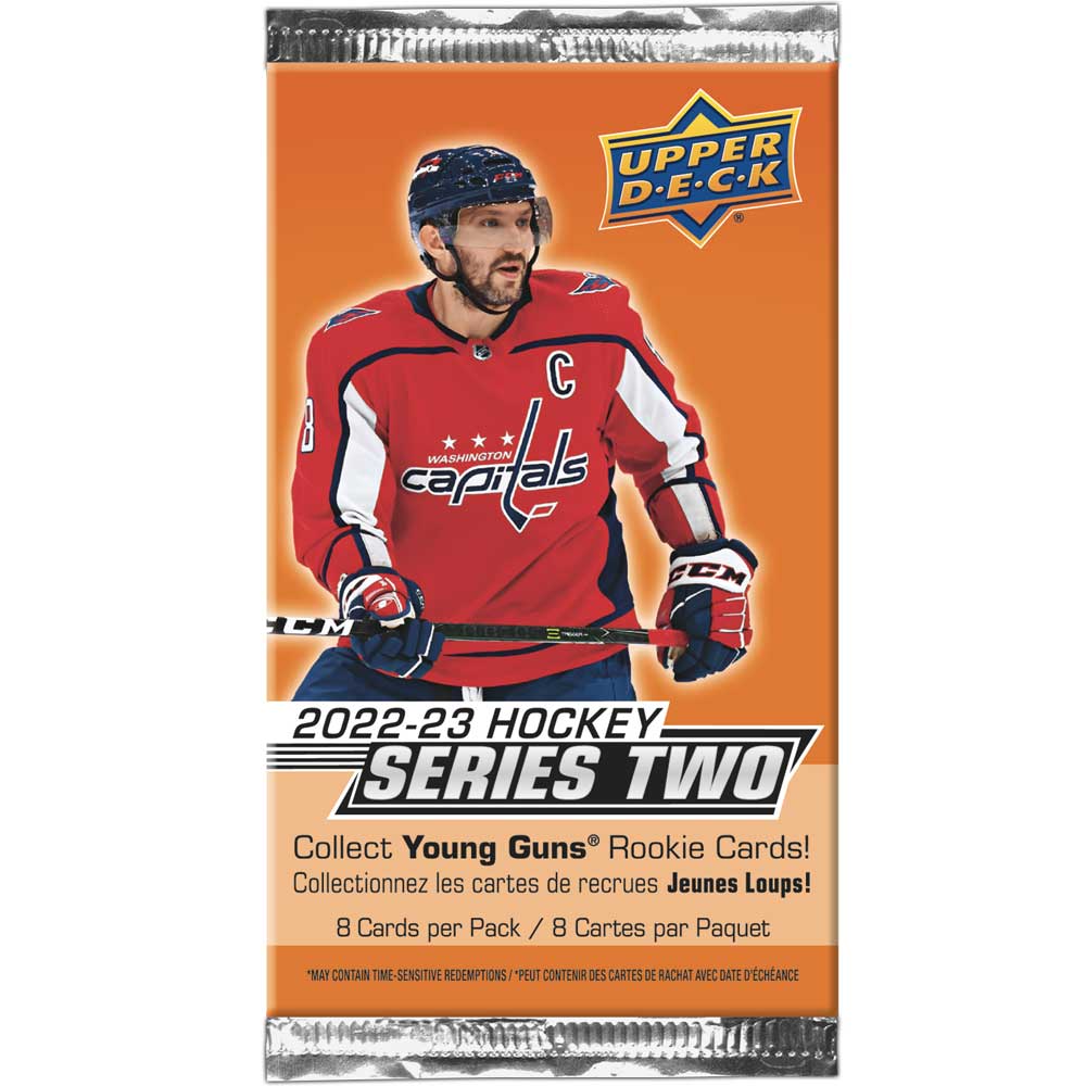 2022-23 Upper Deck NHL Series 2 Retail - Sports Cards Norge