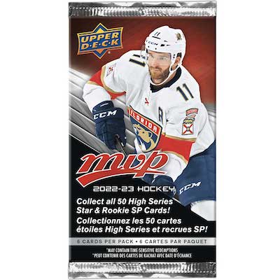 2022-23 Upper Deck NHL MVP Retail - Sports Cards Norge