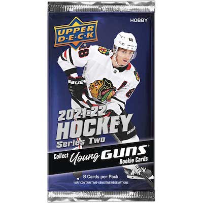 2021-22 Upper Deck NHL Series 2 Hobby - Sports Cards Norge