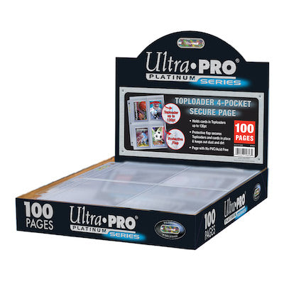 Ultra Pro Platinum Series 4-Pocket Plastlomme - Sports Cards Norge