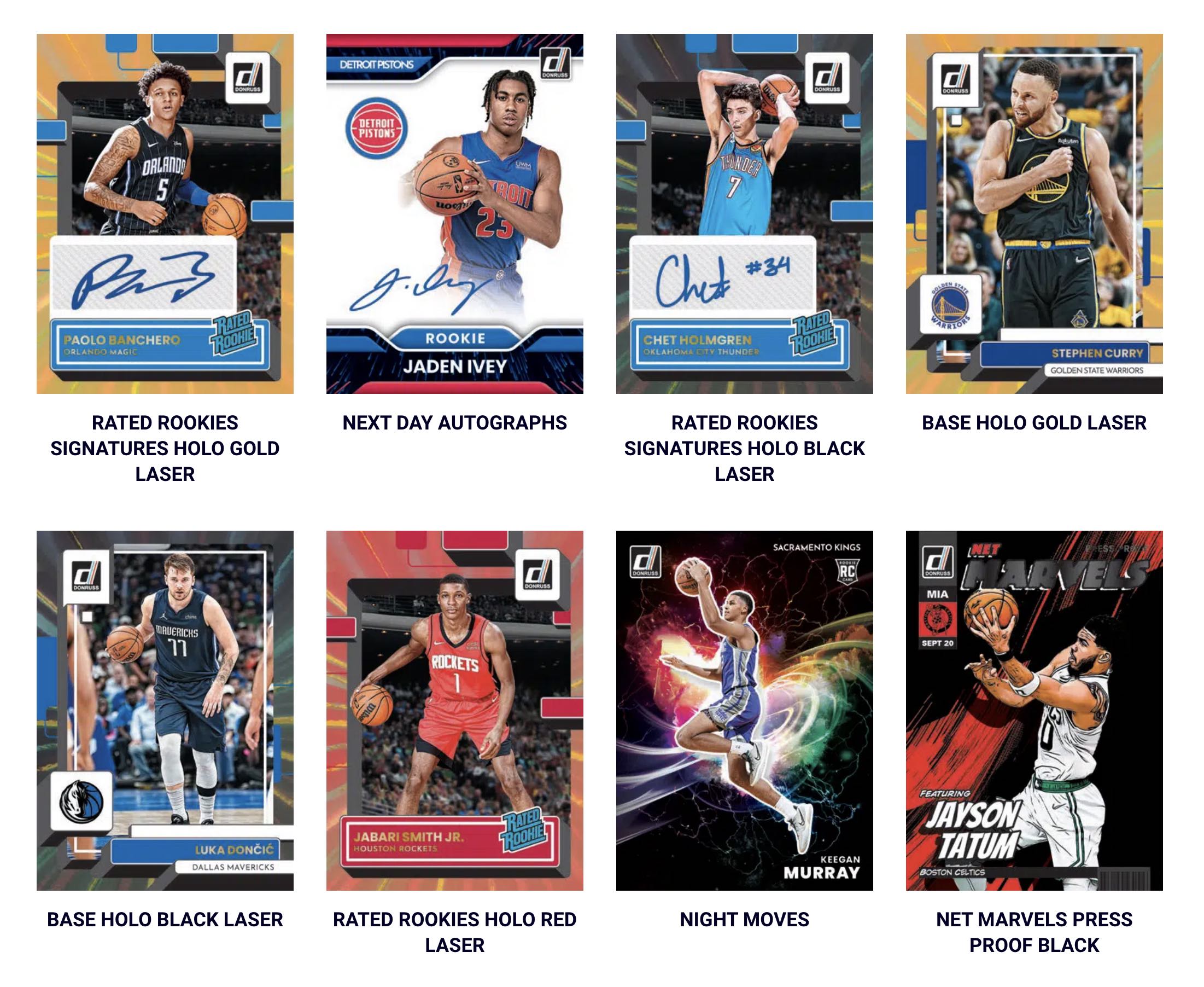 2022-23 Panini Donruss Basketball Hobby - Sports Cards Norge