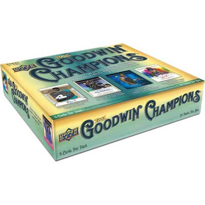 2021 Upper Deck Goodwin Champions Hobby - Sports Cards Norge
