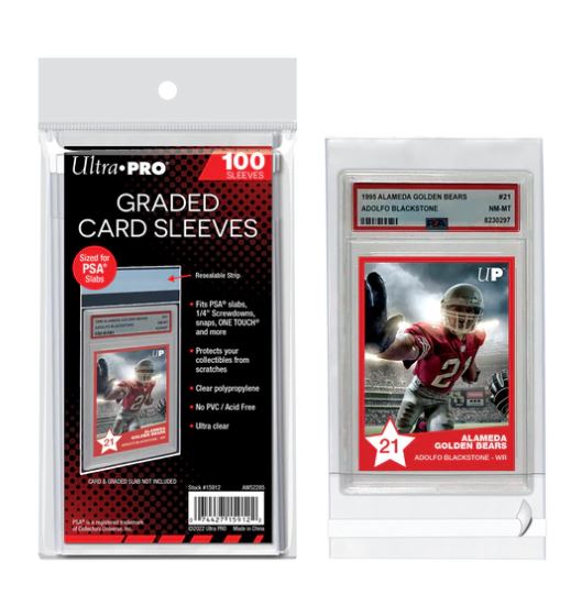 Ultra Pro Graded Card Sleeves Resealable for PSA - Sports Cards Norge