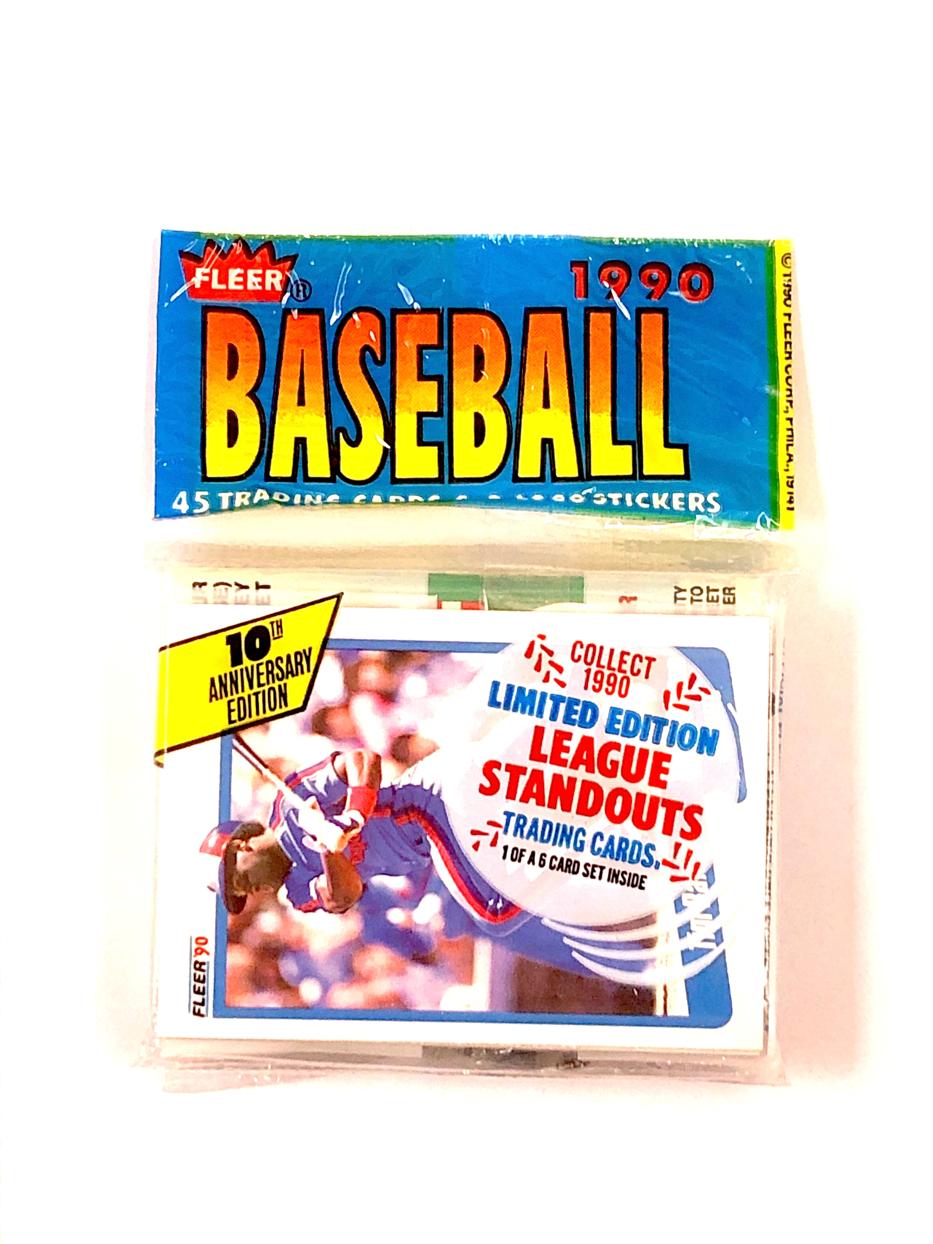 1990 Fleer Baseball - Sports Cards Norge