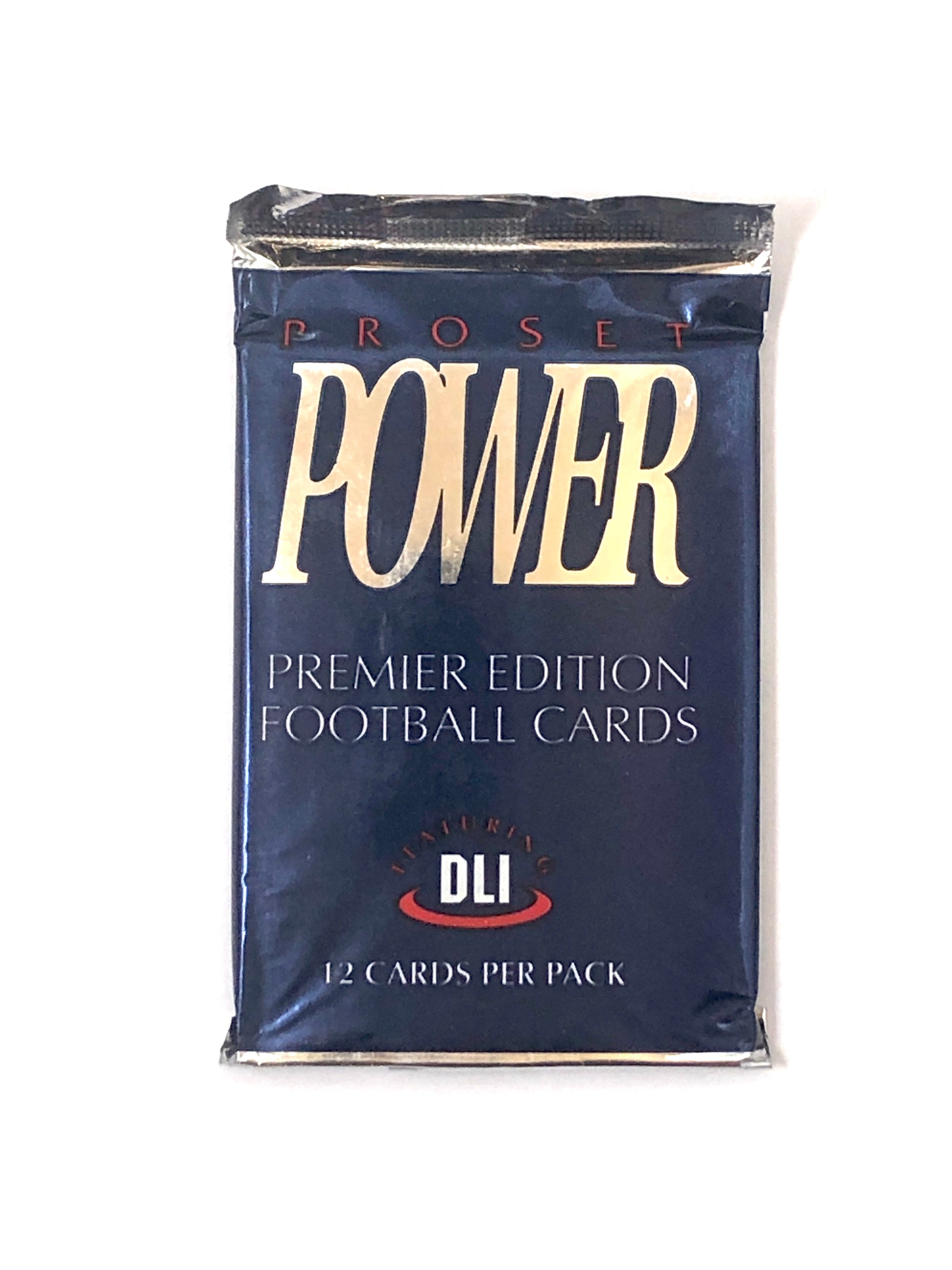 1992 Pro Set Power Football - Sports Cards Norge
