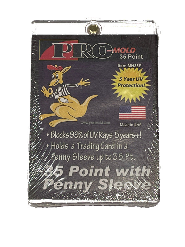 Pro-Mold One-Touch (35pt) for sleeve Clear Ramme - Sports Cards Norge