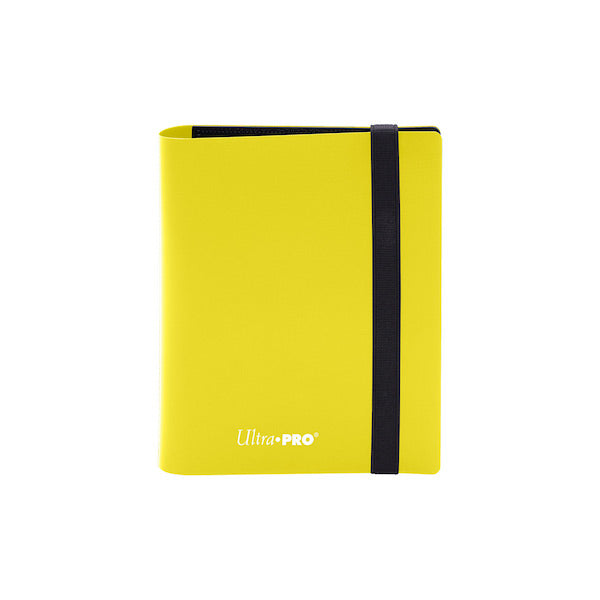 PRO-BINDER 2-pocket Eclipse Lemon Yellow - Sports Cards Norge