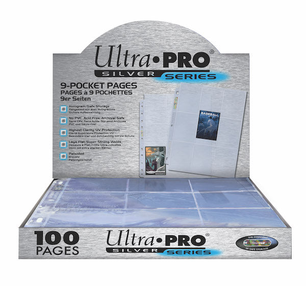 Ultra Pro Silver Series 9-Pocket Plastlomme - Sports Cards Norge
