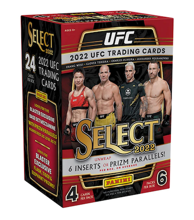 2022 Select UFC Blaster - Sports Cards Norge
