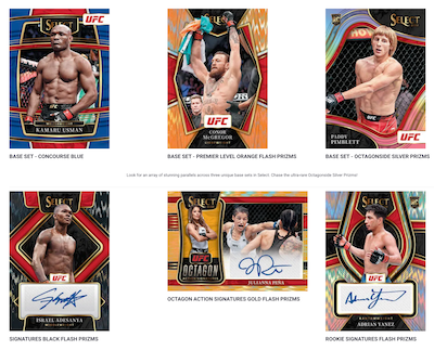 2022 Select UFC Blaster - Sports Cards Norge