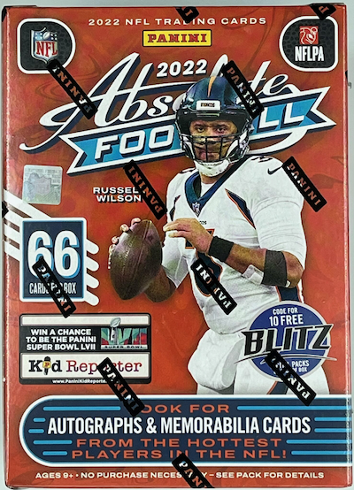 2022 Absolute Football Blaster Box - Sports Cards Norge
