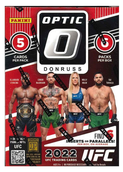 2022 Donruss Optic UFC Blaster Box - Sports Cards Norge