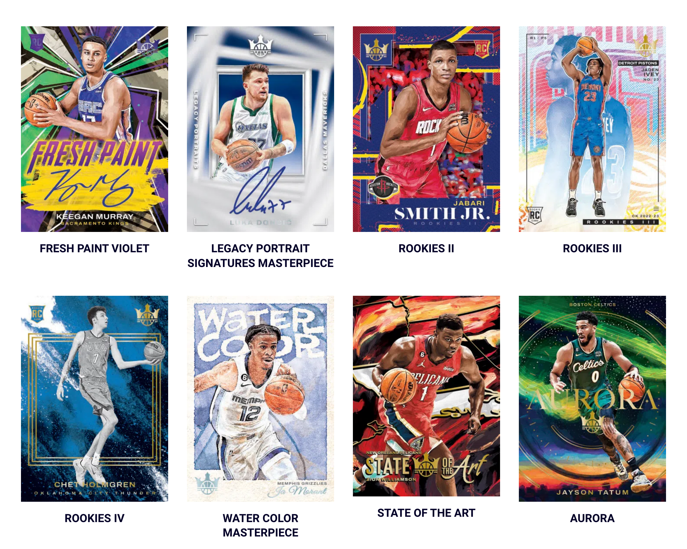 2022-23 Panini Court Kings Basketball Hobby - Sports Cards Norge