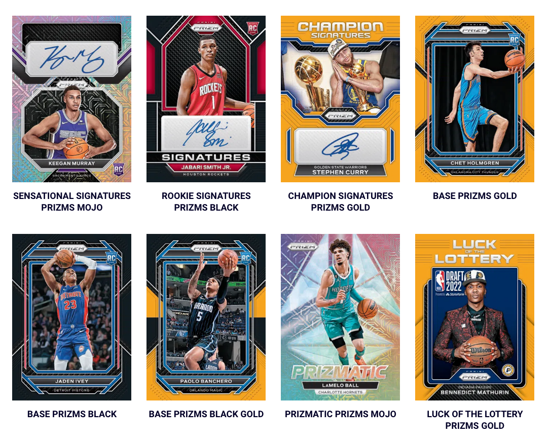 2022-23 Prizm Basketball Hobby - Sports Cards Norge