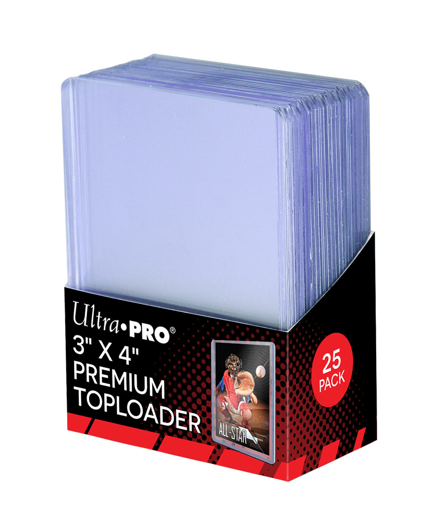 Ultra Pro Toploader 3x4 Premium (35pt) - Sports Cards Norge