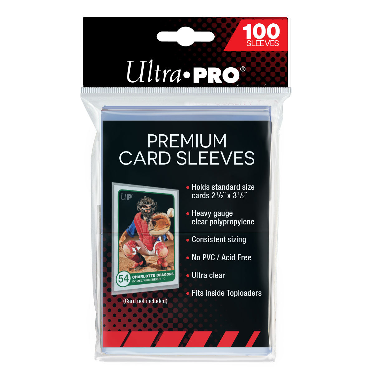 Ultra Pro Premium Card Sleeves 3x4 pakke - Sports Cards Norge